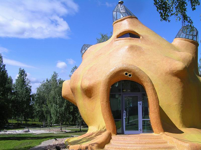 Дом-Ракушка (Shell House) в России от Юрия Гайдукова