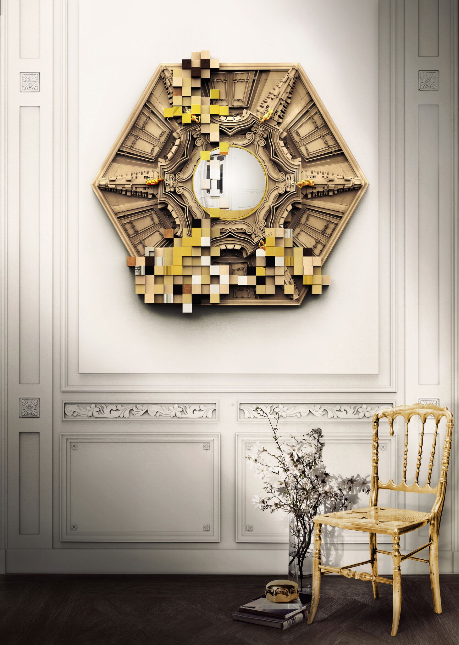 25 лучших настенных зеркал 9