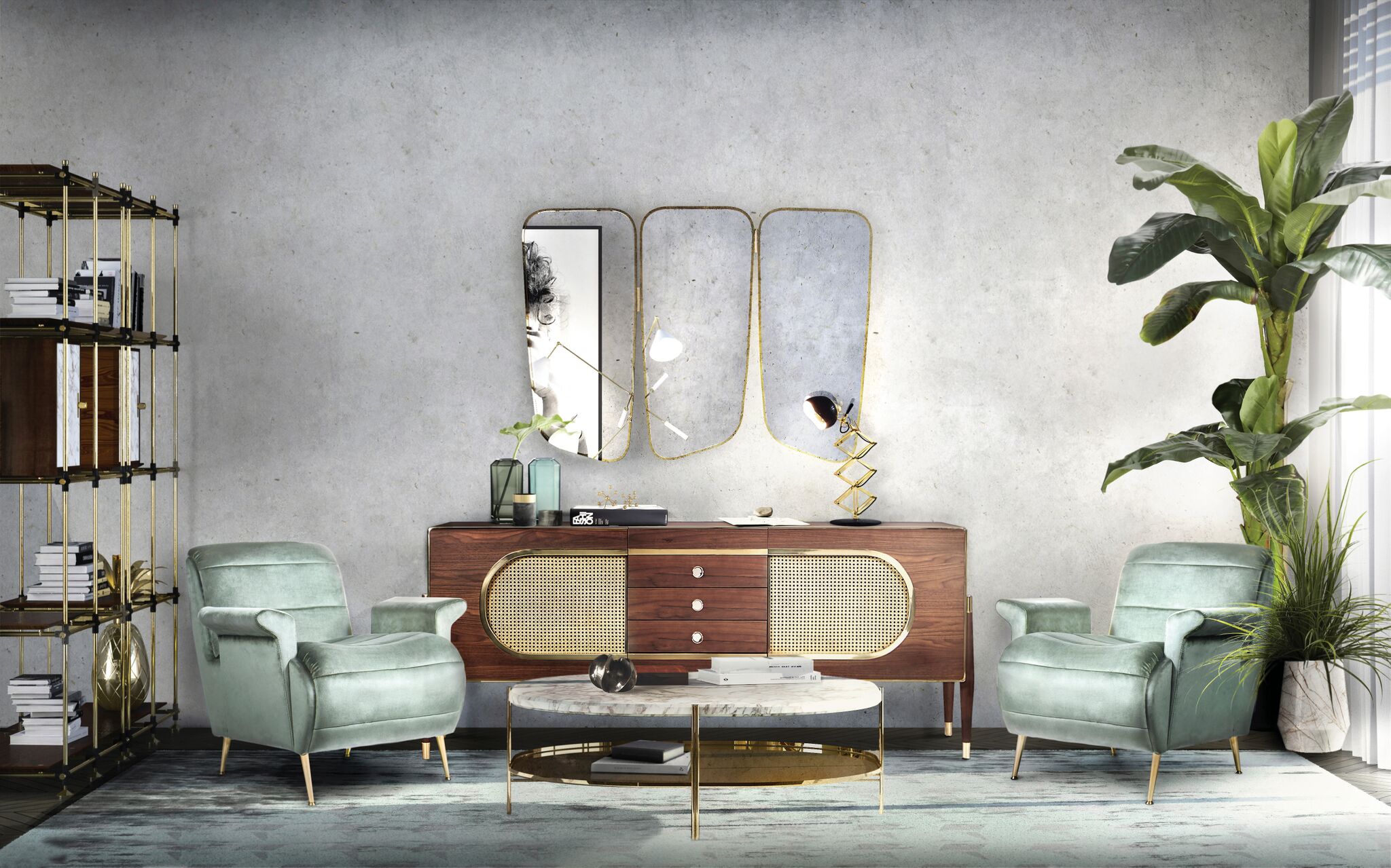 25 лучших настенных зеркал 6